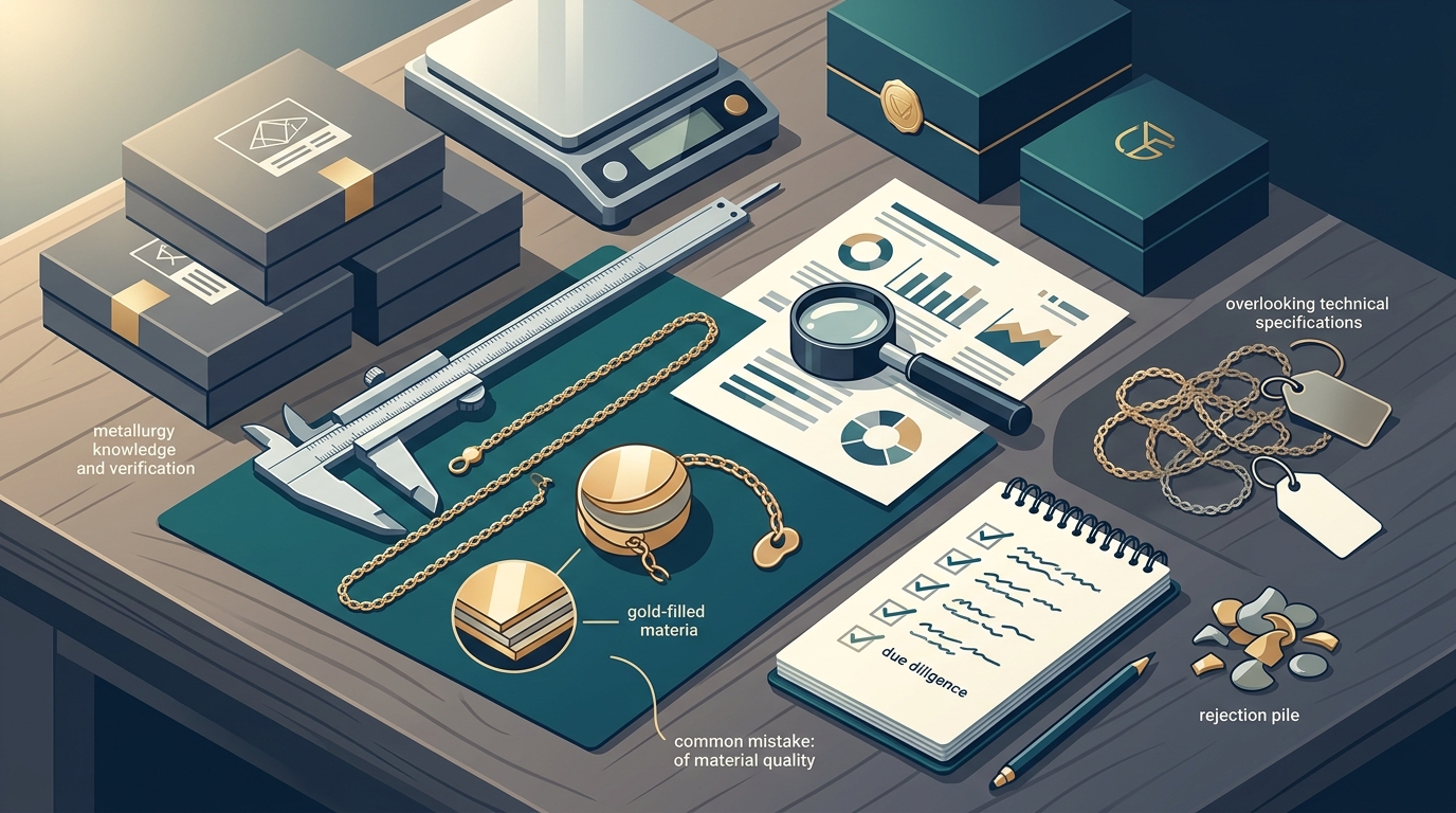 Common Mistakes When Buying Gold-Filled Jewelry Wholesale