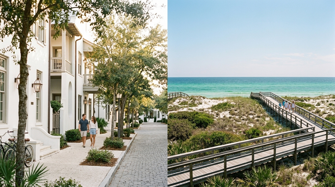 Rosemary Beach vs. Watersound: Best 30A Luxury Vacation Rentals