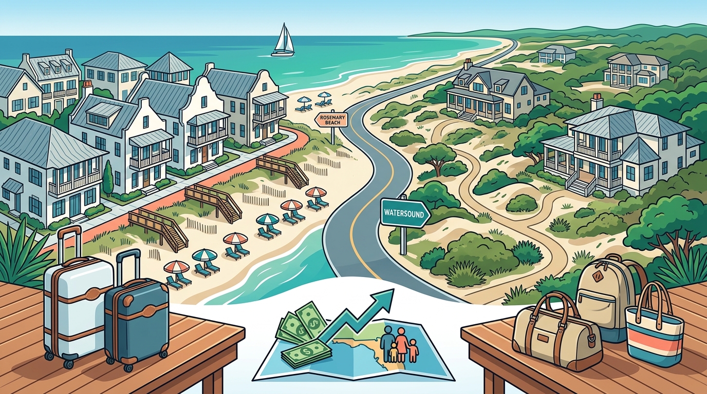 Rosemary Beach vs. Watersound: Best 30A Luxury Vacation Rentals