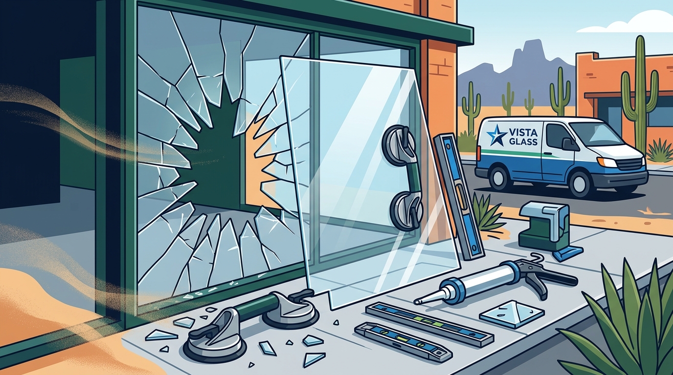 How Vista Glass Resolved a Complex Commercial Glass Crisis