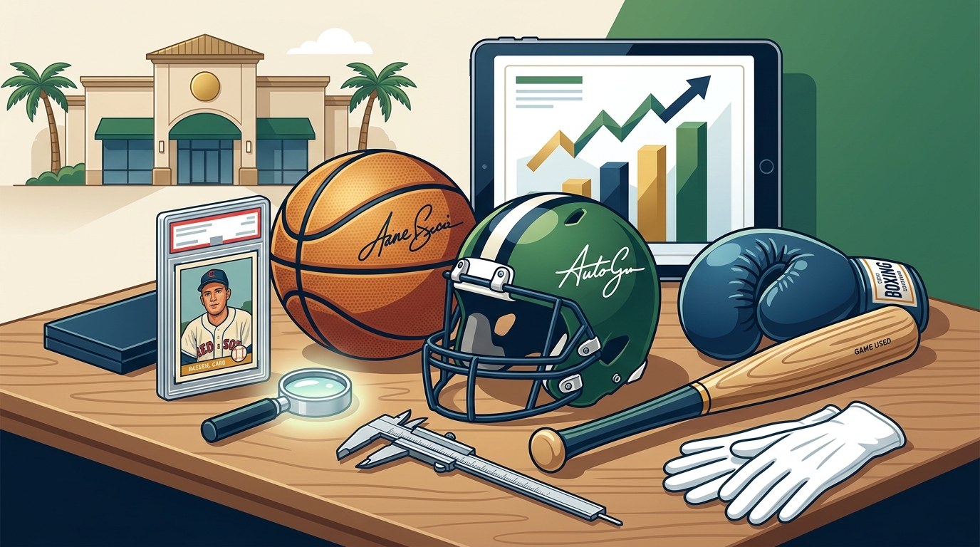 Choosing a Sports Memorabilia Buyer in Palm Beach County