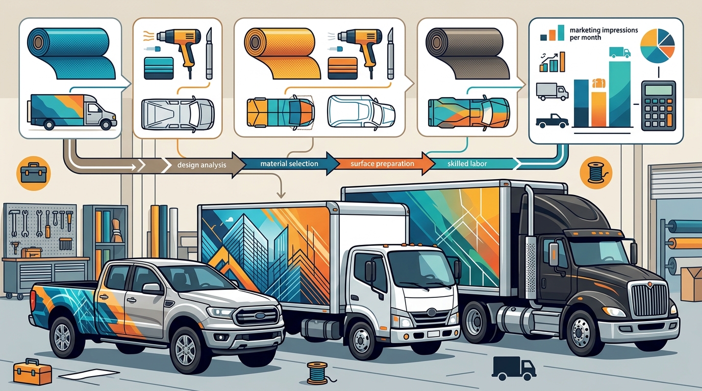 Key Cost Factors That Determine Custom Vehicle Wrap Pricing