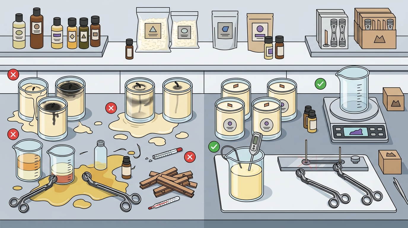 Common Candle Supply Mistakes and How to Avoid Them