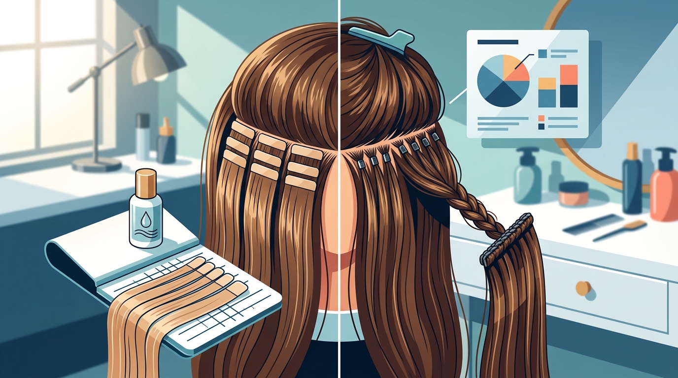 Tape-In vs. Other Extensions: Miami’s Best Choice