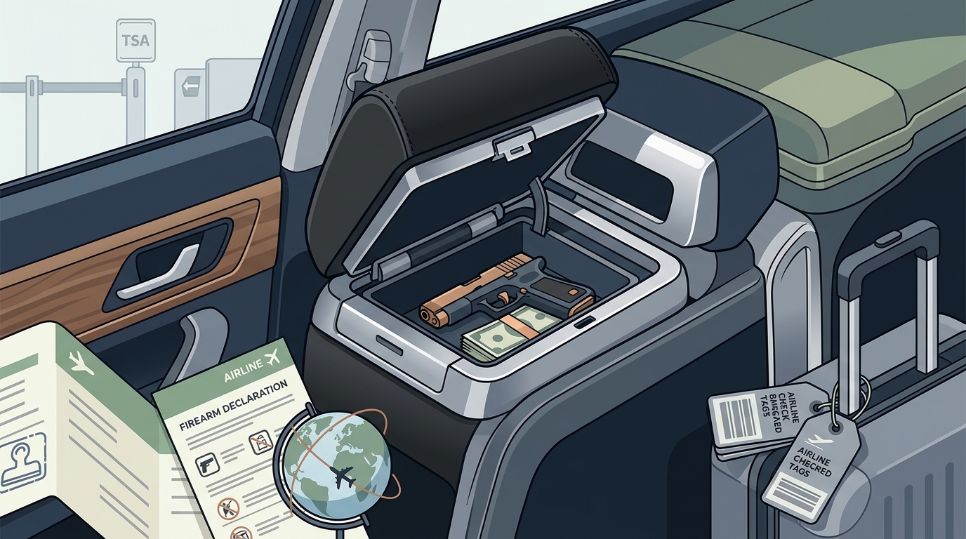 Portable Car Gun Safes: TSA Travel Cost-Benefit Analysis
