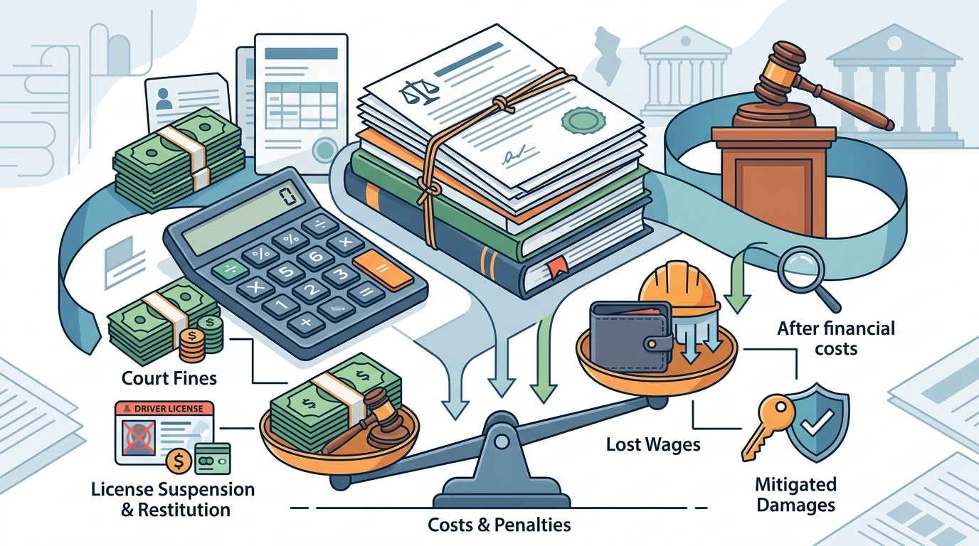 Financial Impact of NJ Criminal Cases: Costs & Penalties