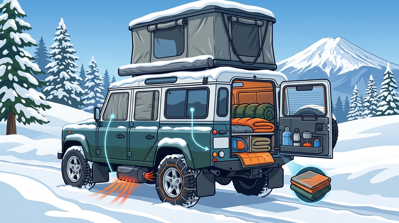 Winter-Ready Camper Van Features in Japan: 2026 Guide