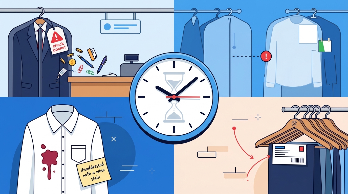 Common Mistakes That Delay Dry Cleaning Turnaround Time