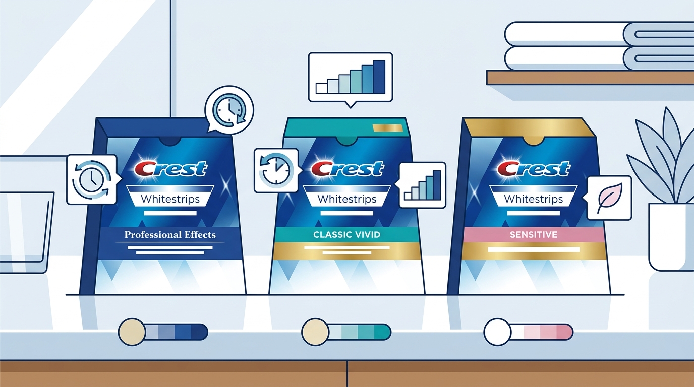 Crest Whitestrips Review: Best Options for a Whiter Smile