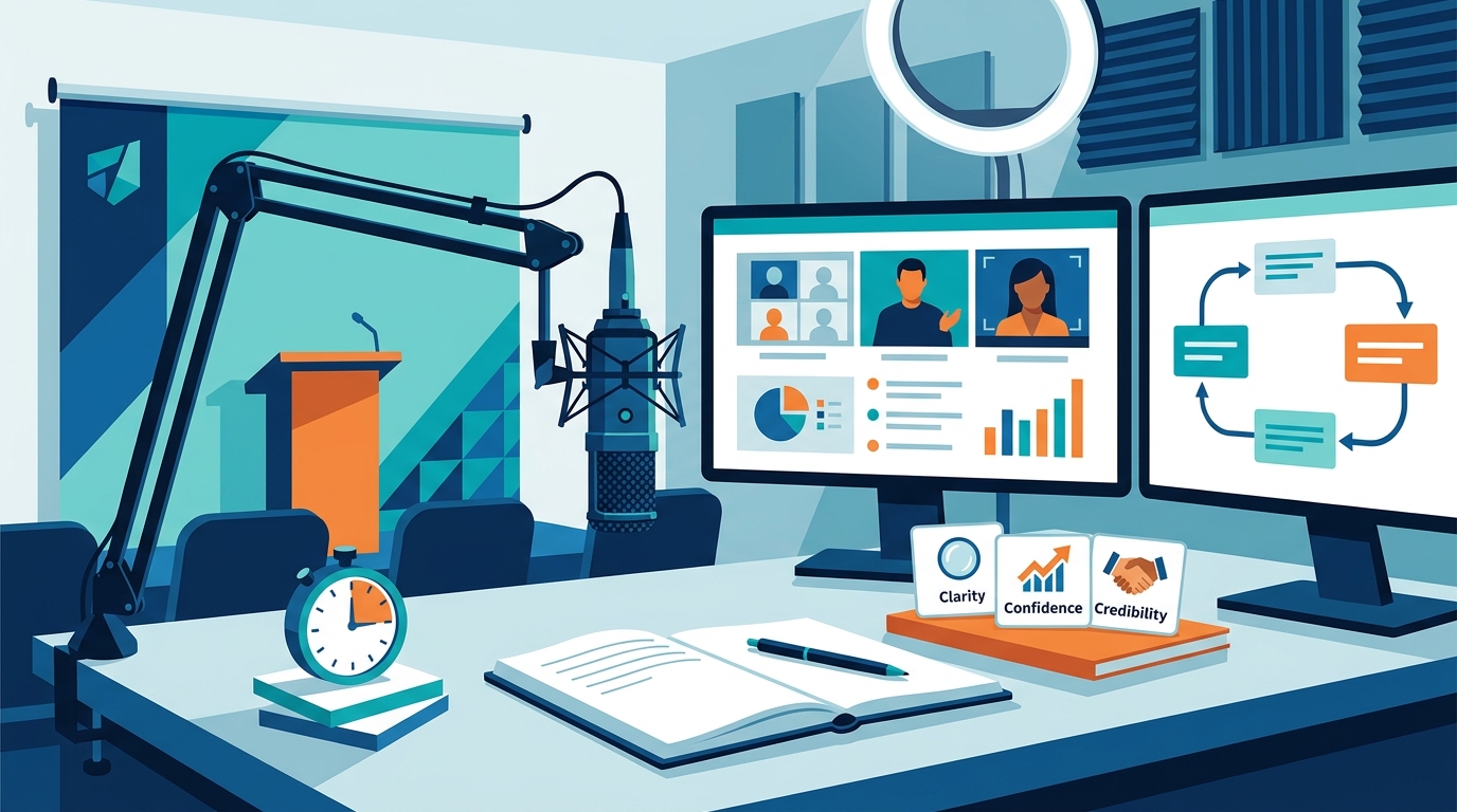 Essential Components of Live Virtual Presentation Training