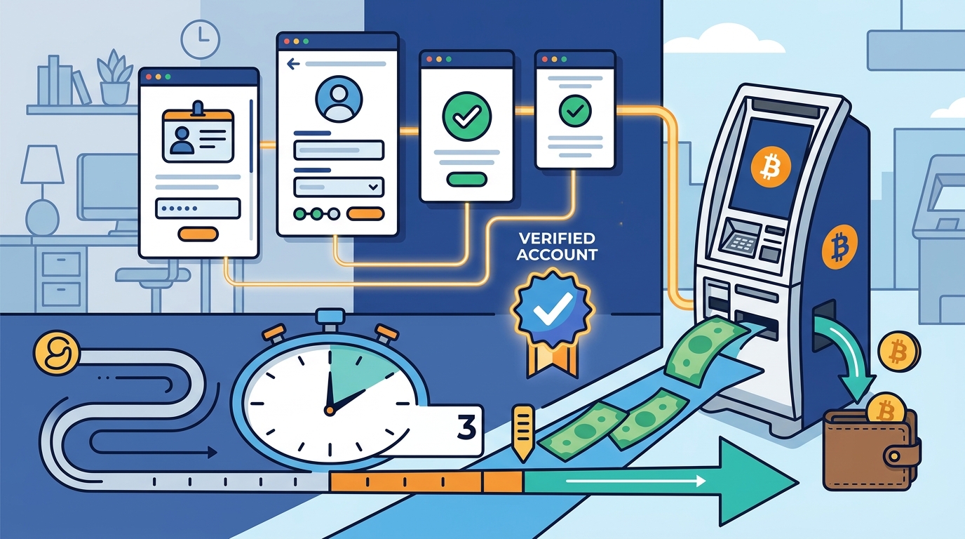 How to Pre-Register Your Bitcoin ATM Account Online