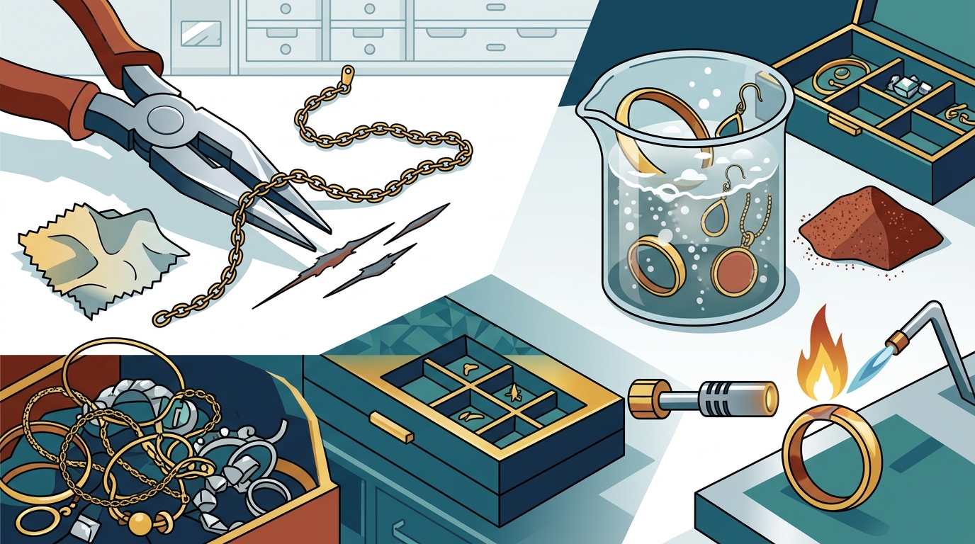 Common Mistakes When Working With Gold-Filled Jewelry Materials