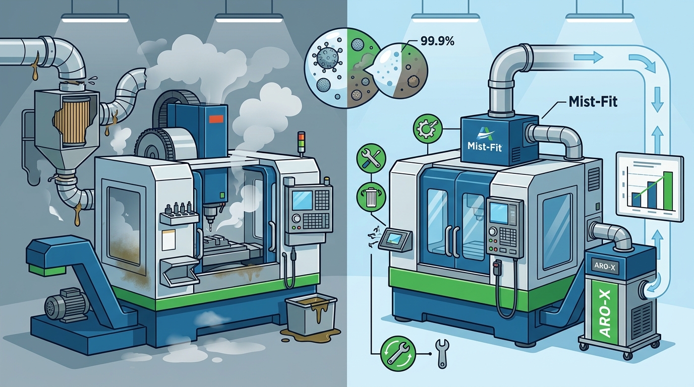 Common Mist Collector Mistakes in Machine Shops and How to Avoid