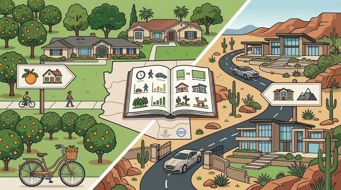 Arcadia vs Paradise Valley: Luxury Real Estate Comparison