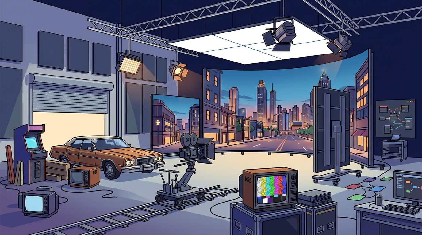 Atlanta Virtual Production: LED Volume Studios & Unreal Engine