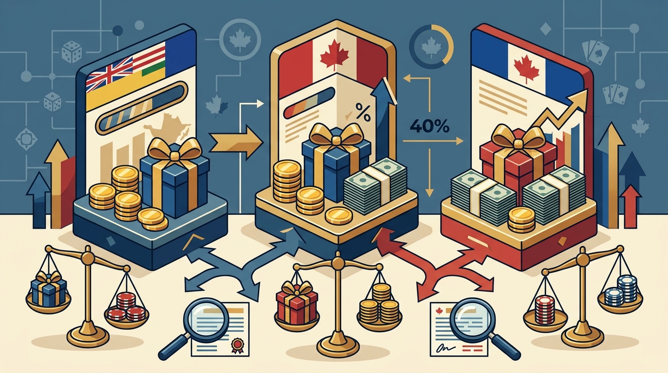 Real-World Comparison of Canadian Casino Welcome Bonuses Across