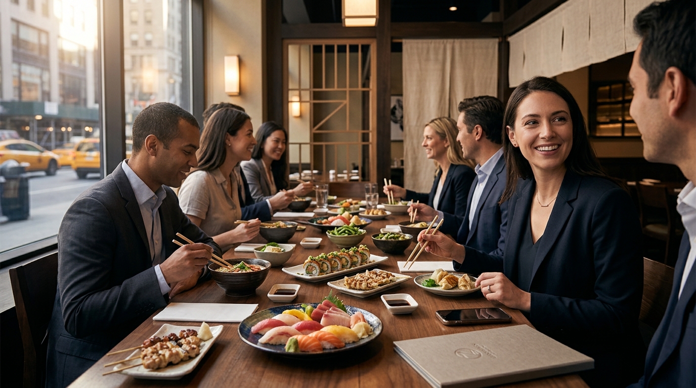 Corporate Event Pricing at Zen Ramen & Sushi: Midtown NYC Guide