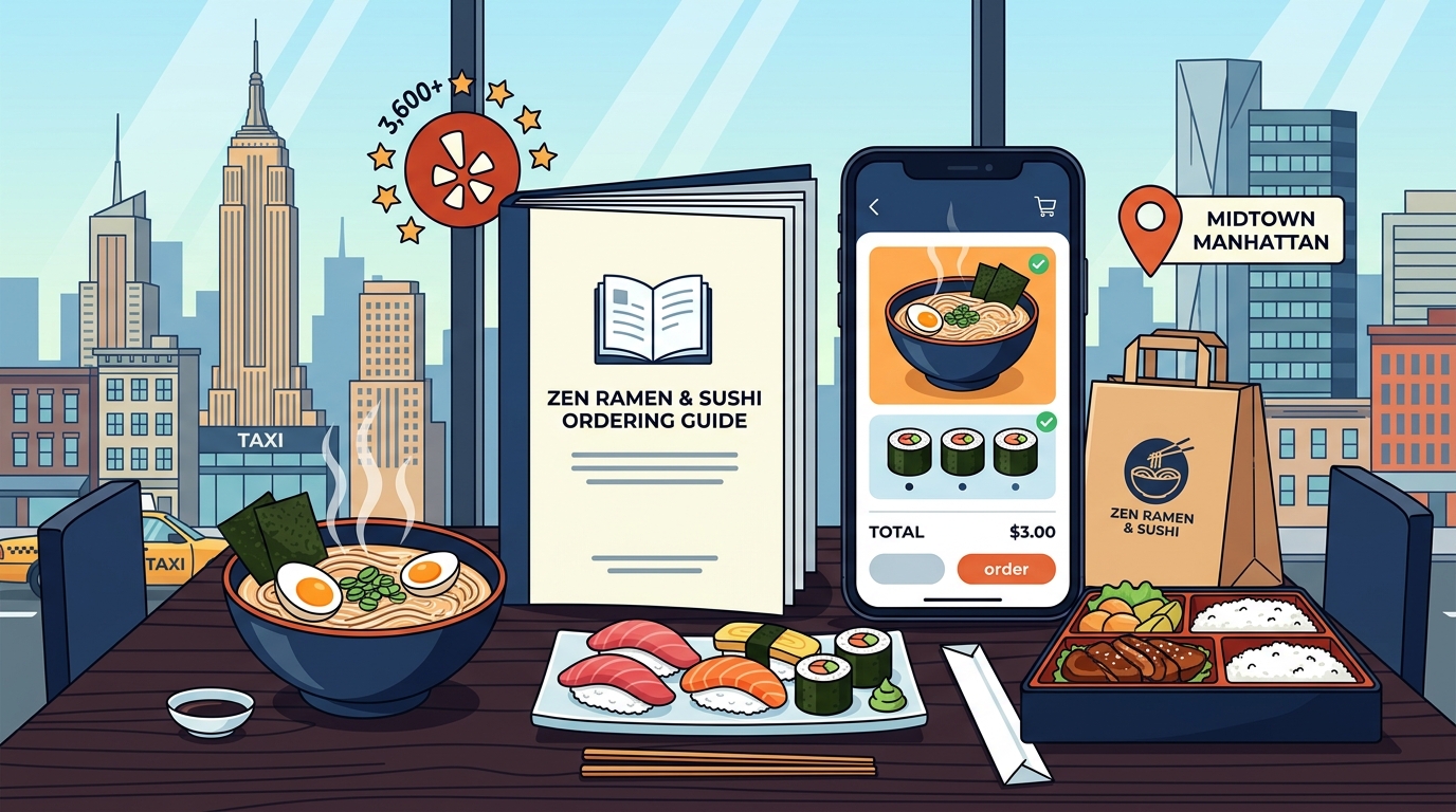 How to Order Zen Ramen & Sushi: A Complete Guide