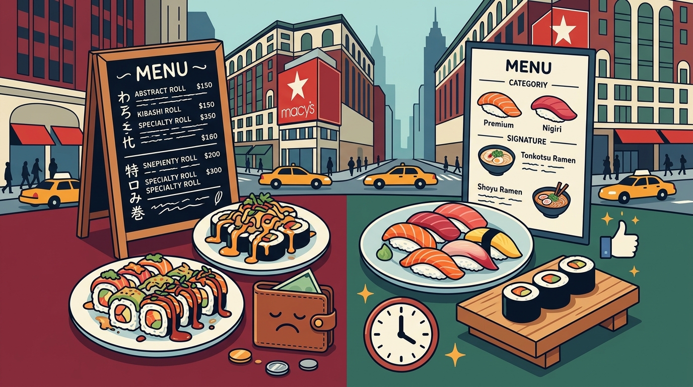 Ordering Mistakes to Avoid at Herald Square Sushi Bars