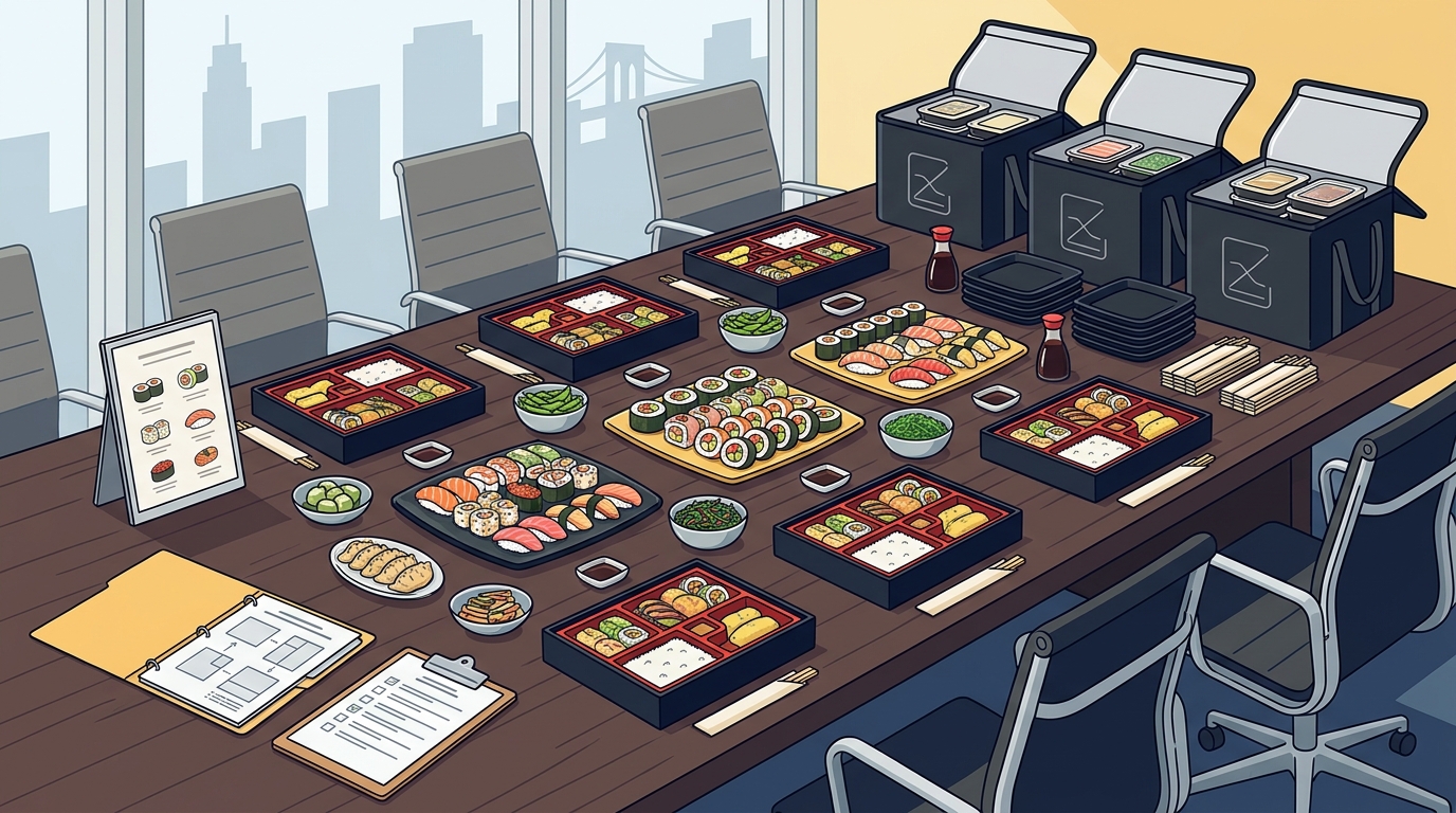 Midtown Manhattan Japanese Catering: Corporate Event Guide