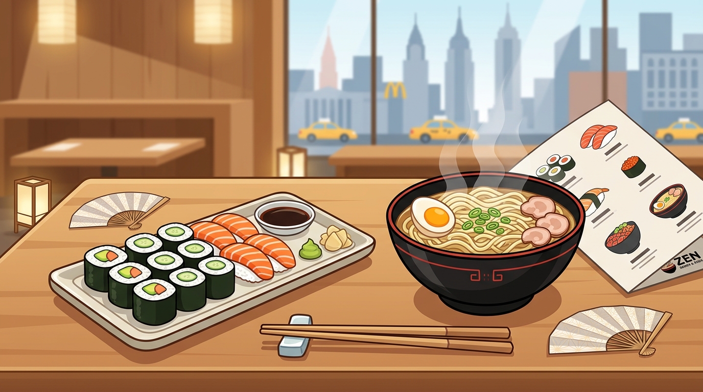 Beginner-Friendly Sushi & Ramen: A First-Timer’s Guide