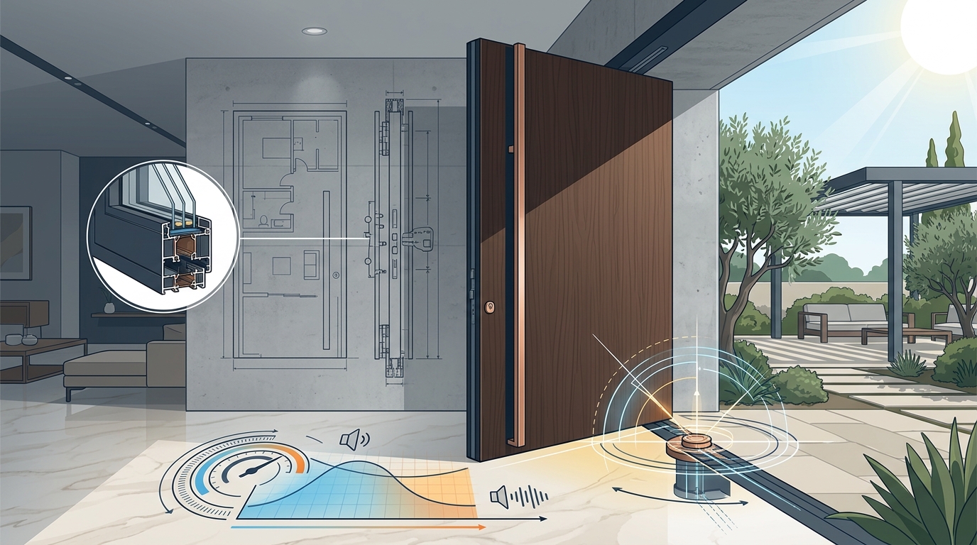 Essential Features and Standards for Selecting Luxury Pivot Door