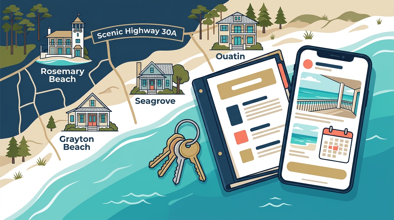 How to Book a Locally Managed Private Vacation Home in South 30A