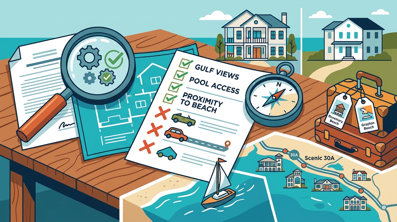 Common Booking Mistakes on 30A Luxury Rentals & How to Avoid