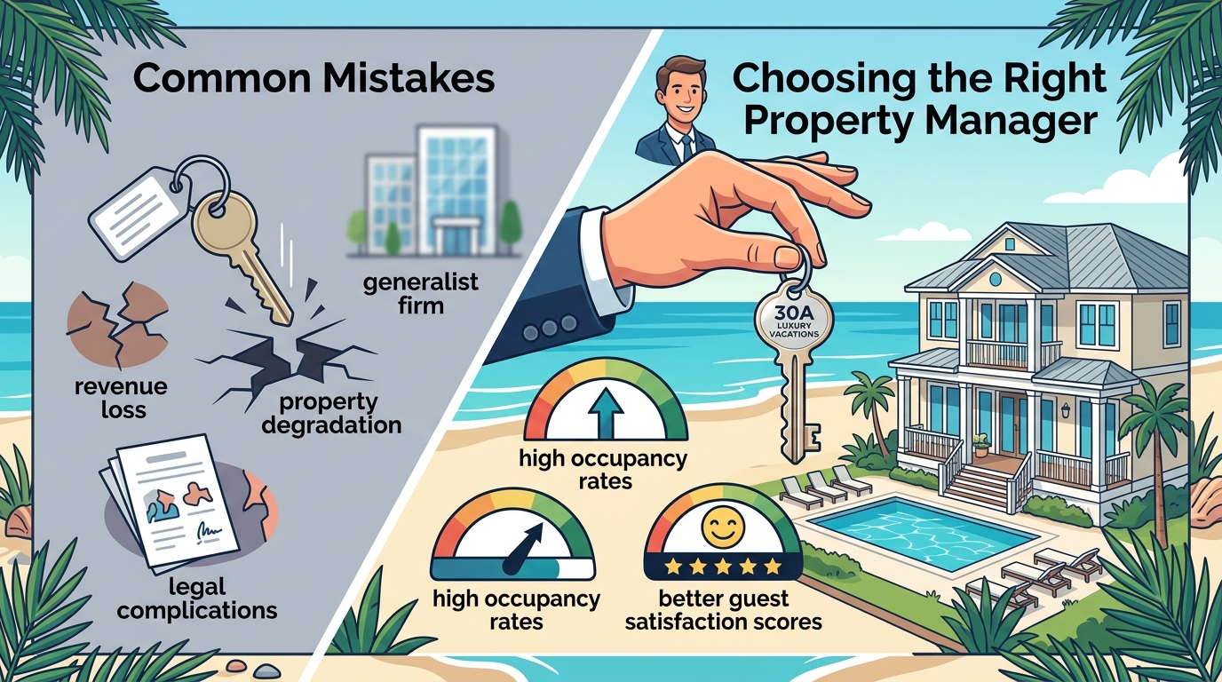 Common Mistakes When Selecting a Property Manager for Your 30A