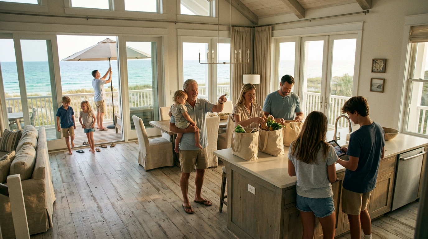 Common Pitfalls Large Families Make When Booking South Walton