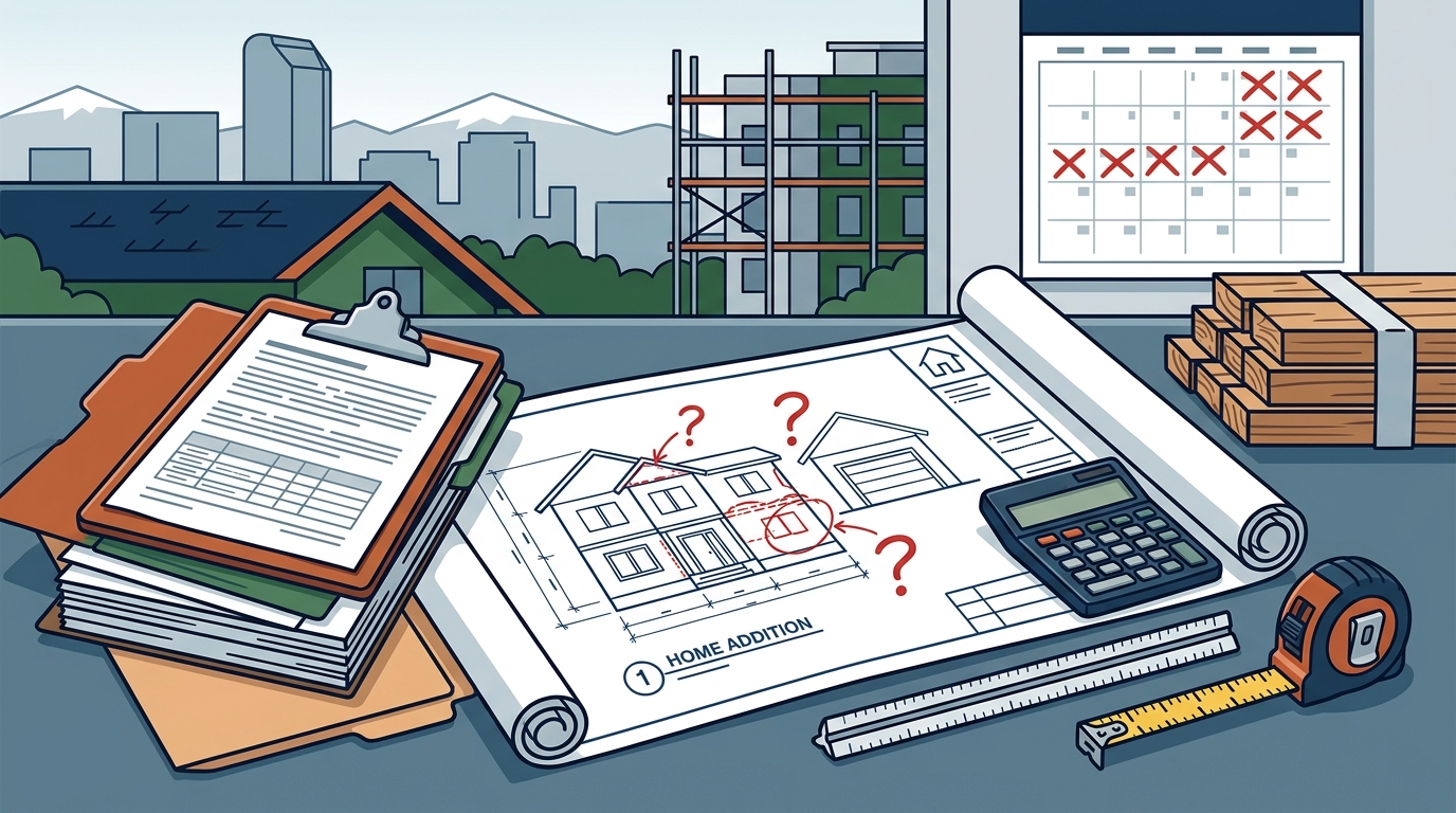 Common Mistakes When Hiring a Denver Contractor for Home Addions