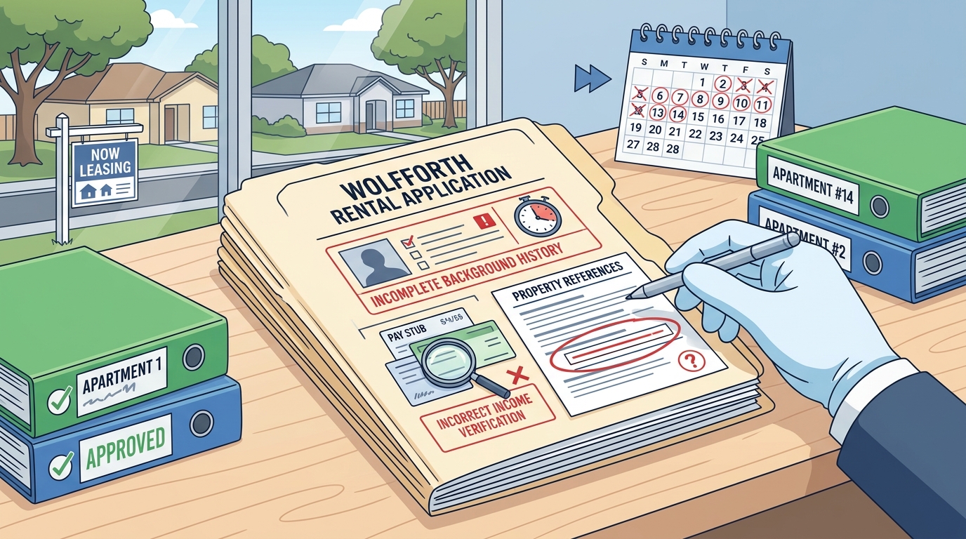 Common Application Mistakes That Derail Wolfforth Rental Approv