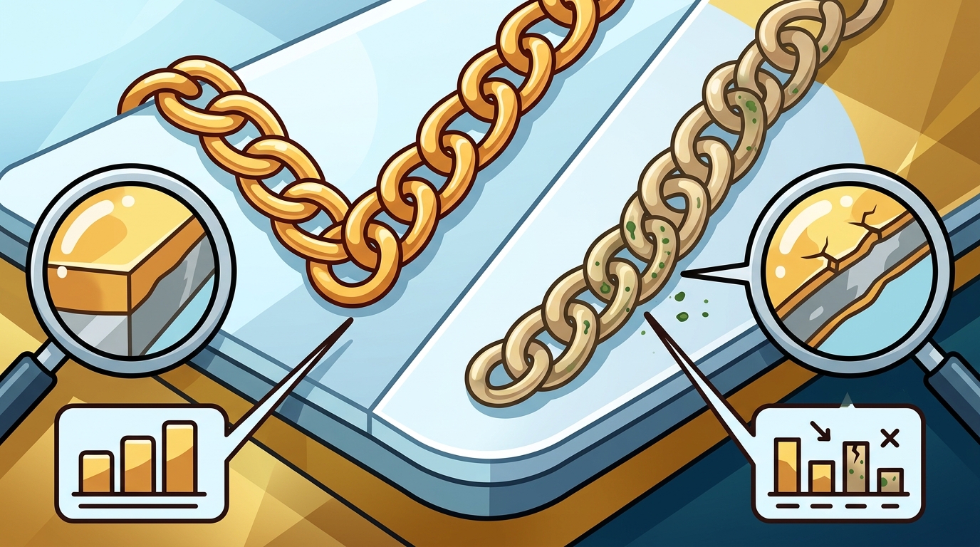 Common Mistakes When Selecting Gold-Filled Chain Necklaces and