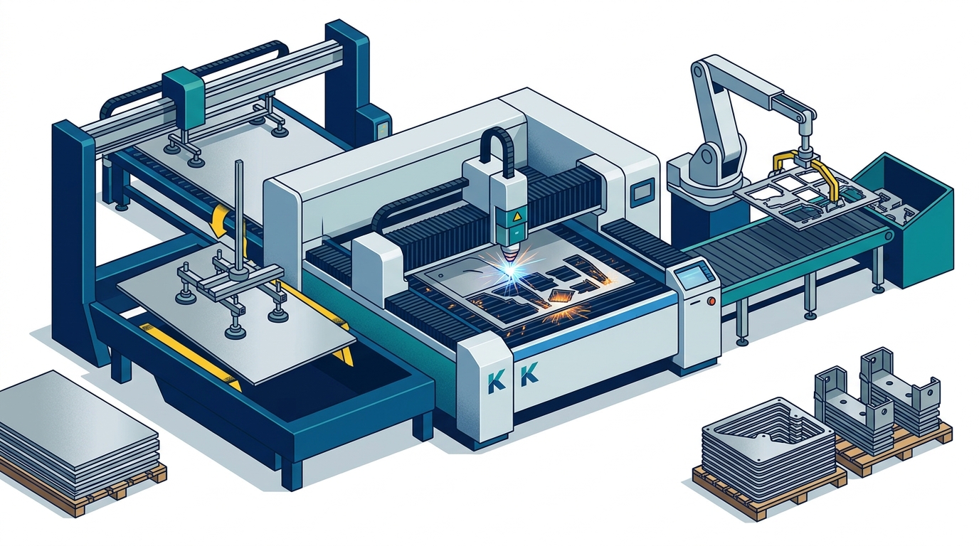 Setting Up an Automated Laser Cutting System for High-Volume