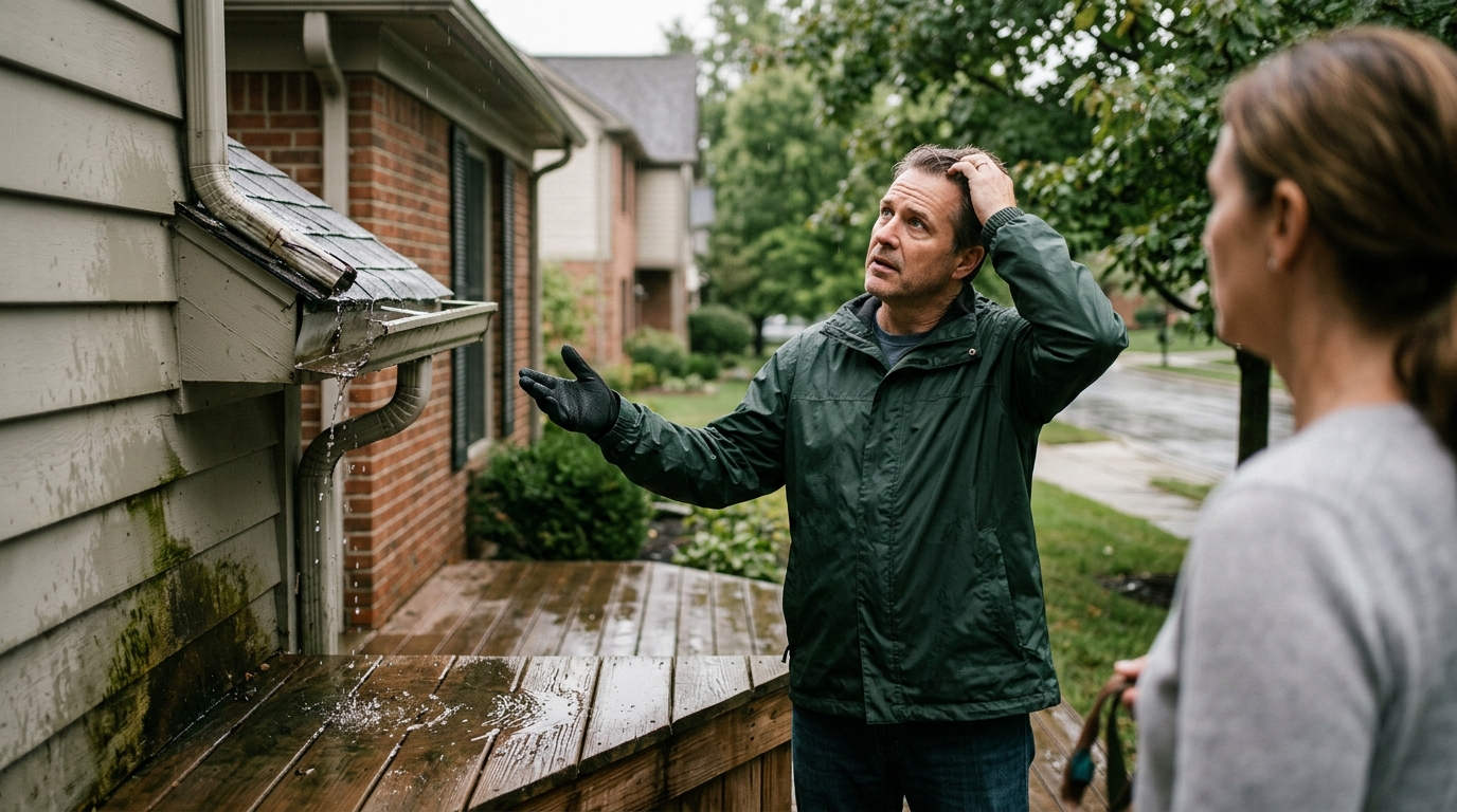 Common Seamless Gutter Replacement Mistakes Homeowners Make