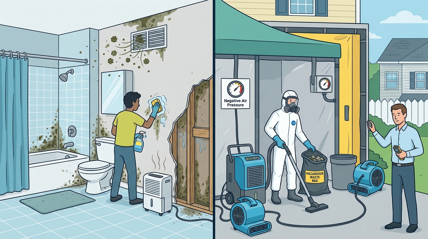 Common Mold Remediation Mistakes in DC, Maryland, and Virginia