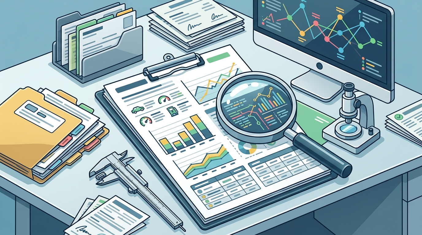 Key Data Points in Professional Vehicle Valuation Reports