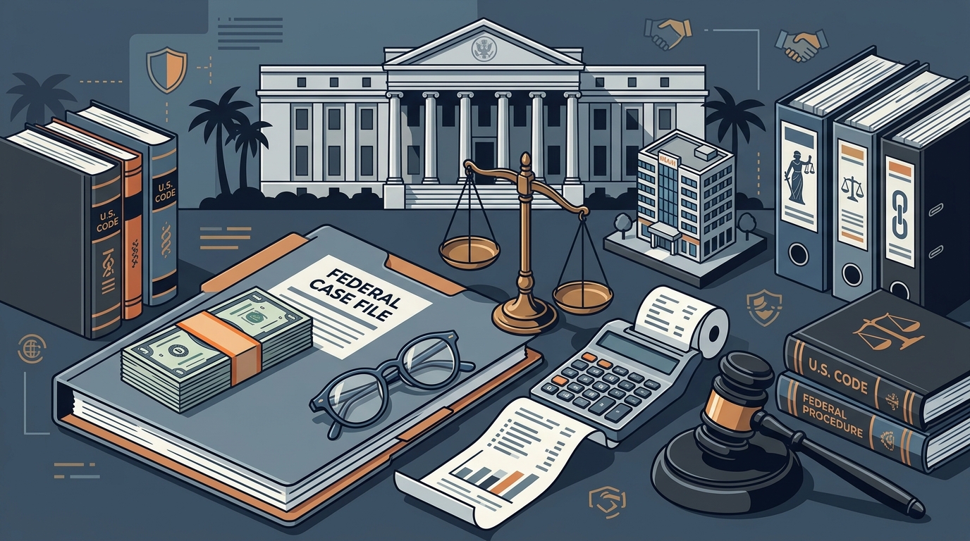 Federal Criminal Defense Costs and Attorney Fees in Miami