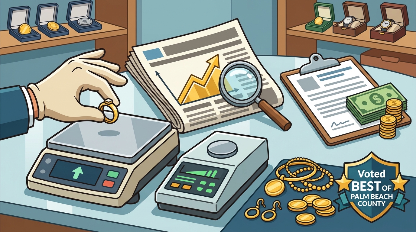 How to Sell Gold in Lake Worth: A Fair Market Guide