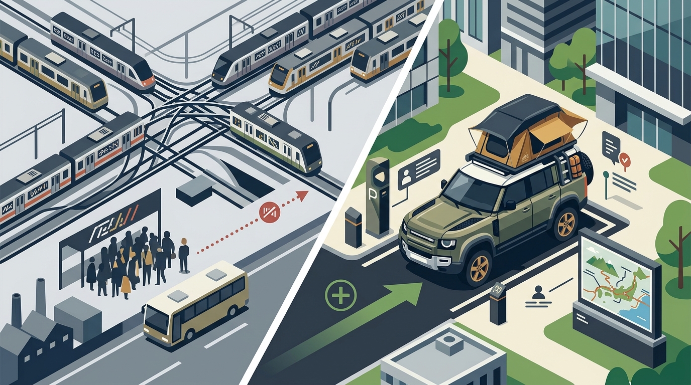Evolution of Central Tokyo Camper Van Rental Pickup Options