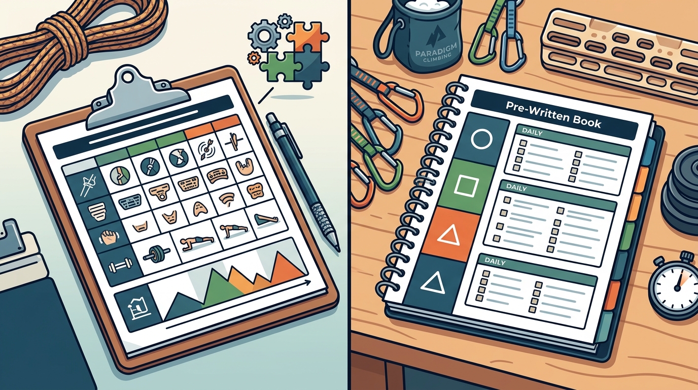 Paradigm Climbing Pricing: Custom vs. Pre-Written Plans