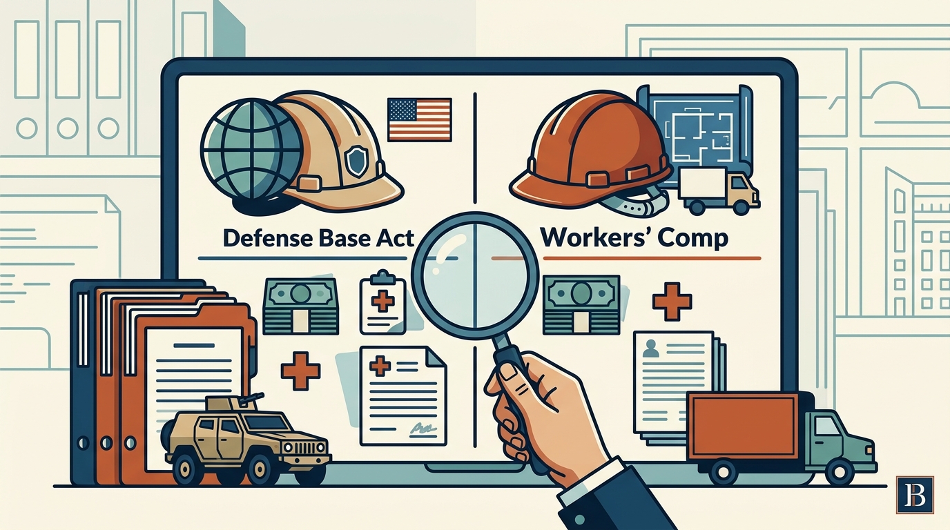 DBA vs. Workers' Comp: Comparing Benefits for Injured Workers