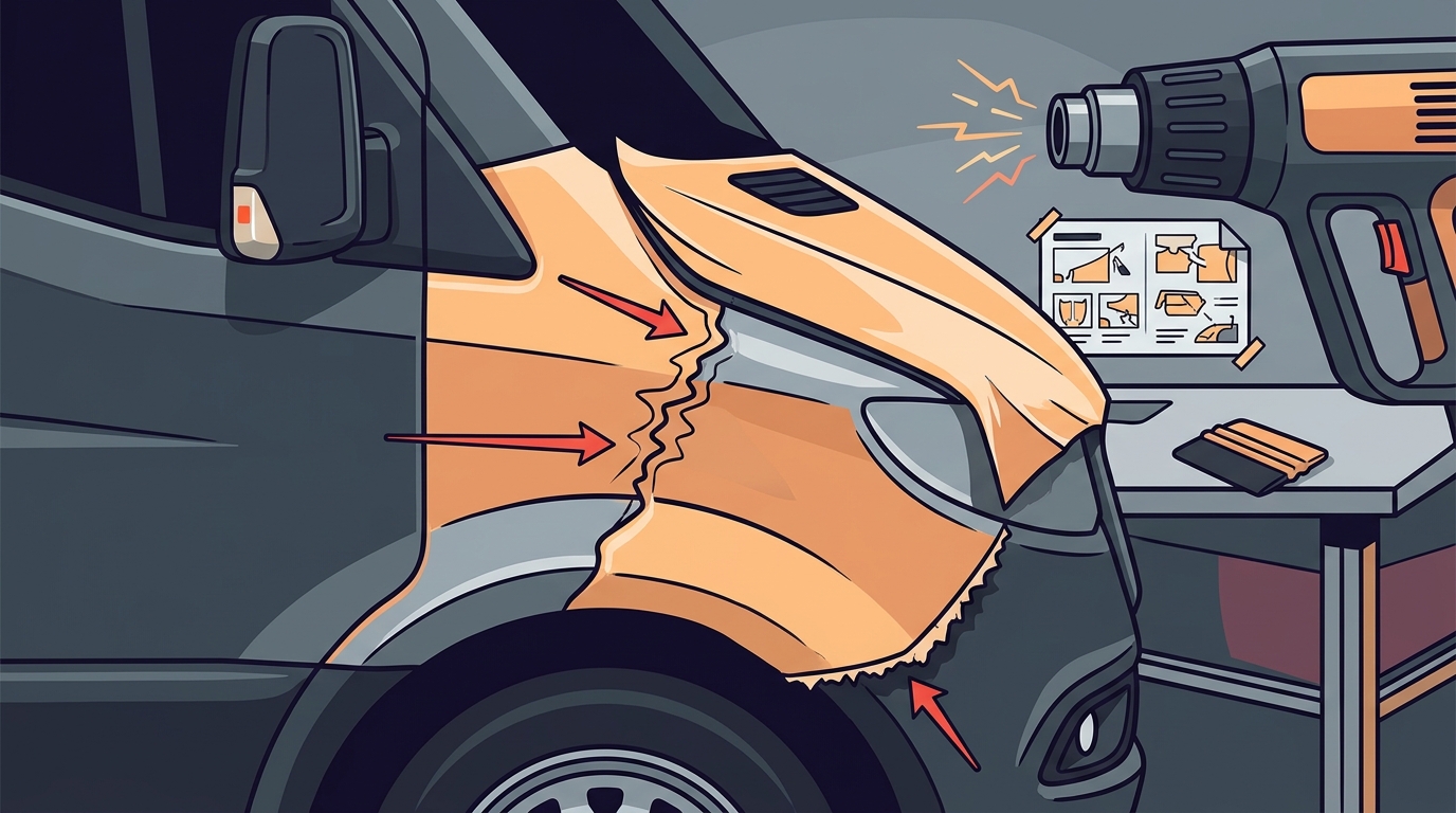 Common Installation Mistakes That Create Visible Seams on Wraps
