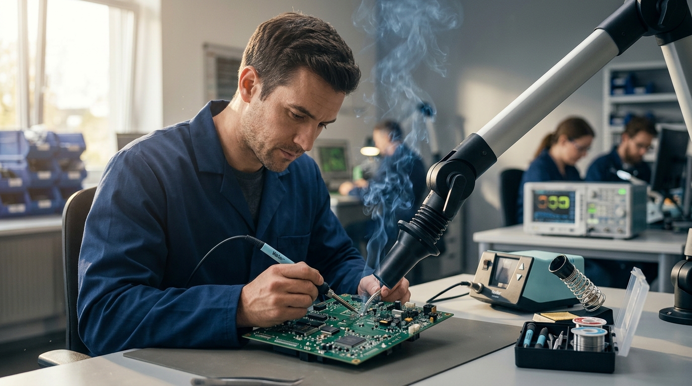 Common Soldering and Fume Extraction Mistakes in Professional