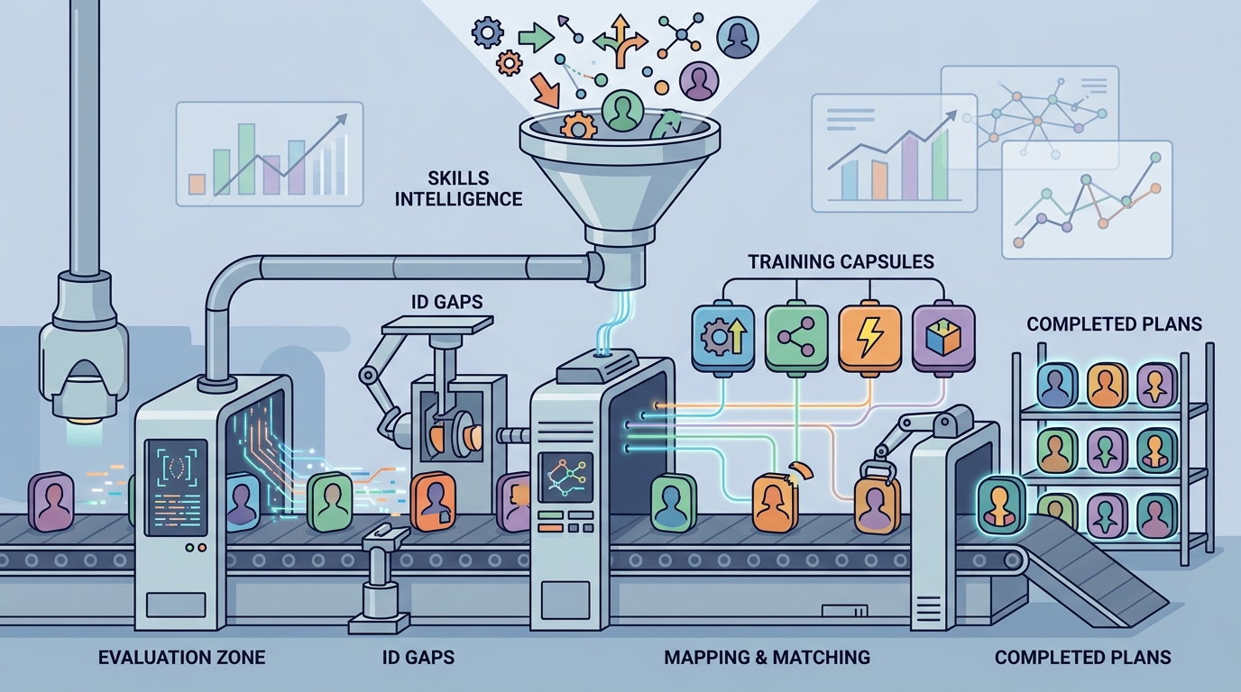 Automated Individual Training Plans with Skills Intelligence