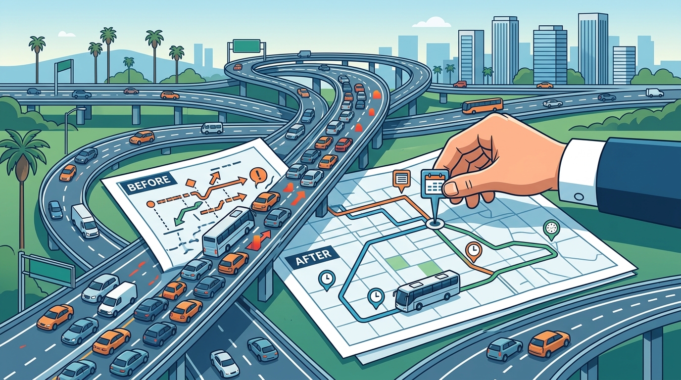 Common Mistakes in Booking Corporate Group Transportation for LA