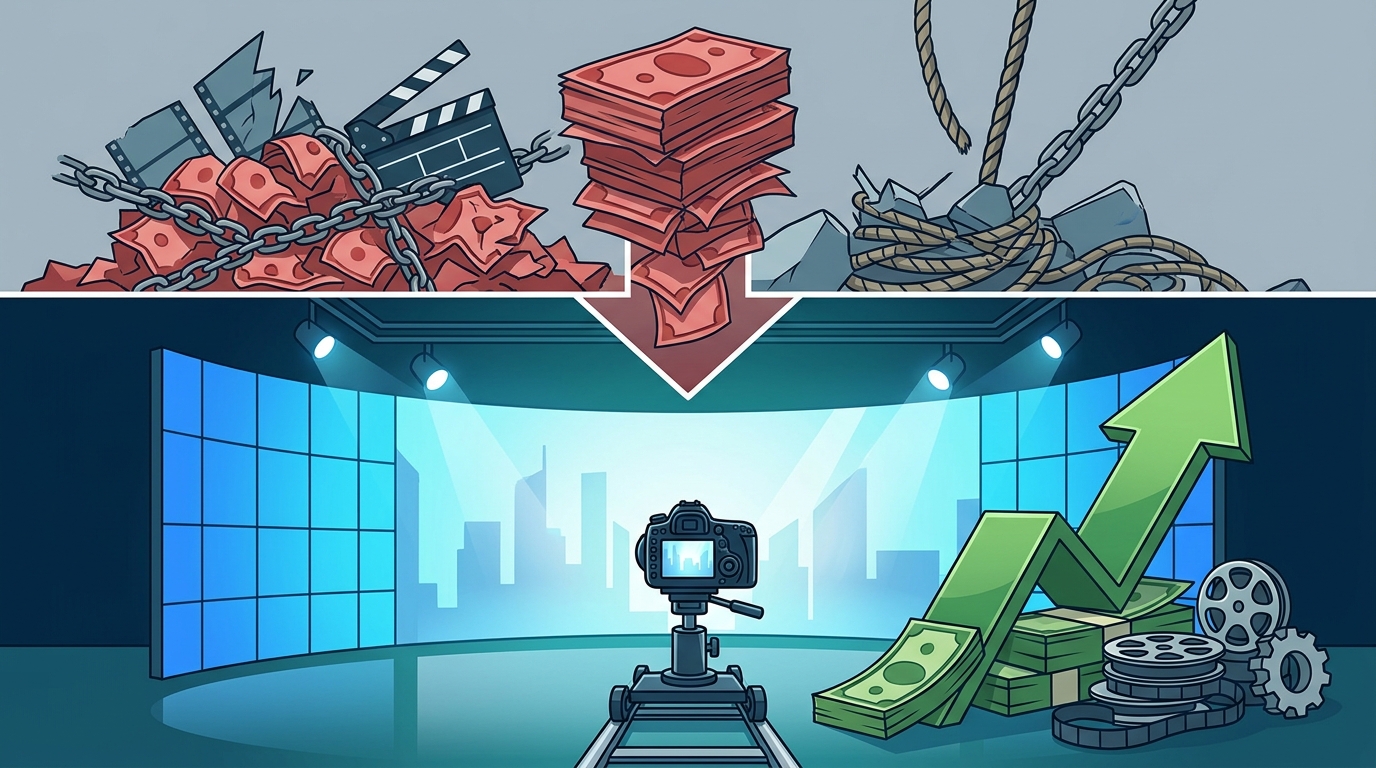 Cut Production Costs with LED Volume Virtual Production at 24 AT