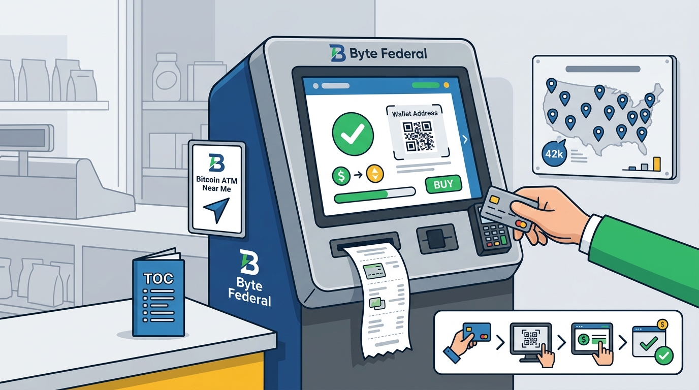 First Bitcoin ATM Guide: Buy Crypto Instantly