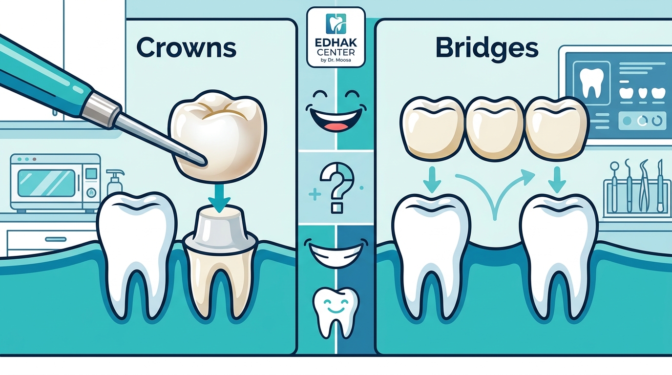 Crowns vs Bridges: Which Dental Restoration is Right for You?