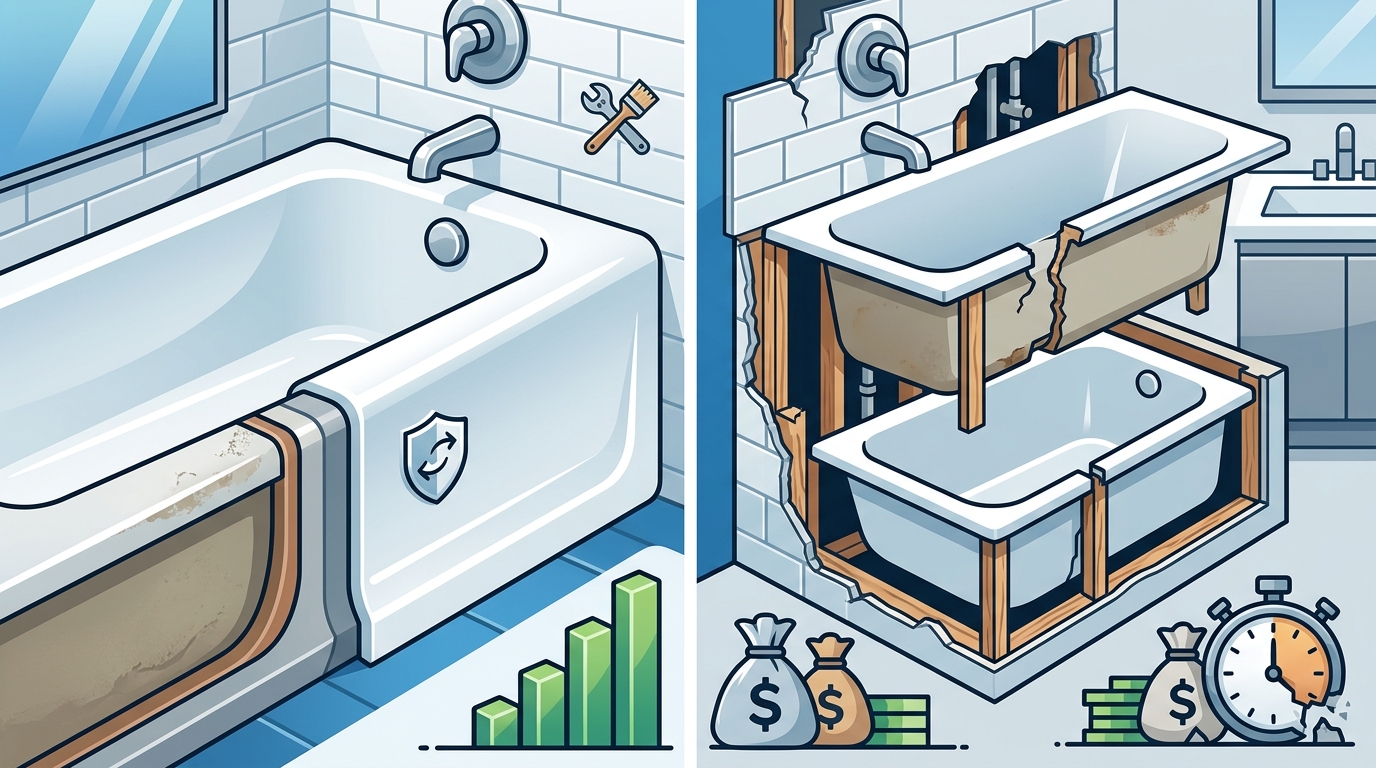 Reglazing vs. Replacement: Quality Standards for Durability